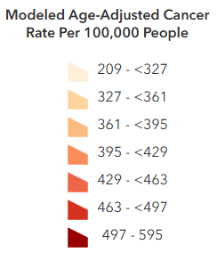 Sample Screenshot of a Time-Series Maps Legend