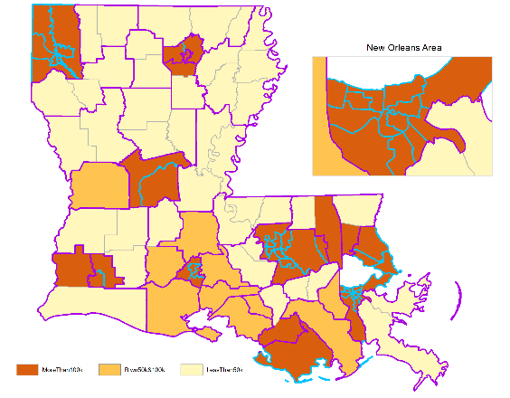 louisiana time zone