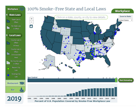 Tobacco Policy Viewer tool